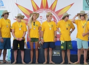 Team Australia, Bornze Medal at the ISA Aloha Cup. Credit: ISA/Michael Tweddle Team Australia, Bornze Medal at the ISA Aloha Cup. Credit: ISA/Michael Tweddle