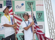 Boys U-16 Nolan Rapoza and Griffin Colapinto (USA). Credit:ISA/Rommel Gonzales Boys U-16 Nolan Rapoza and Griffin Colapinto (USA). Credit:ISA/Rommel Gonzales