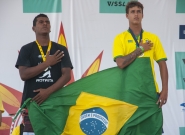 Luan Wood and Elivelton Santos (BRA), Gold and Silver in Boys U-18 Division. Credit:ISA/Rommel Gonzales Luan Wood and Elivelton Santos (BRA), Gold and Silver in Boys U-18 Division. Credit:ISA/Rommel Gonzales