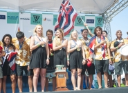 Team Hawaii. Credit:ISA/Rommel Gonzales Team Hawaii. Credit:ISA/Rommel Gonzales