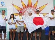 Team Japan, Silver Medal at the ISA Aloha Cup. Credit: ISA/Michael Tweddle Team Japan, Silver Medal at the ISA Aloha Cup. Credit: ISA/Michael Tweddle