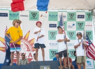 Winners Boys U-16 Division: Leo Paul Etienne (FRA), Joe Van Dijk (AUS) ,Nolan Rapoza And Griffin-Colapinto  (USA ). Credit:ISA/Rommel Gonzales Winners Boys U-16 Division: Leo Paul Etienne (FRA), Joe Van Dijk (AUS) ,Nolan Rapoza And Griffin-Colapinto  (USA ). Credit:ISA/Rommel Gonzales