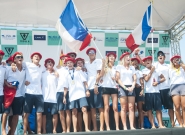 Silver Medalists, Team France. Credit:ISA/Rommel Gonzales Silver Medalists, Team France. Credit:ISA/Rommel Gonzales