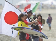 Team Japan. Credit: ISA/Michael Tweddle