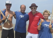 ISA President Fernando Aguerre and Team Argentina. Credit: ISA/Michael Tweddle