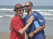 ISA President Fernando Aguerre and Pablo Ursino from Team Argentina. Credit: ISA/Michael Tweddle