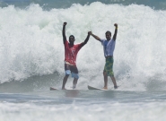 BRA - Elivelton Santos and Luan Wood. Credit: ISA/Michael Tweddle