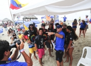 Team Ecuador Semifinals Aloha Cup. Credit: ISA/Michael Tweddle
