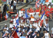 Parade Of the Nations. Credit: ISA/Michael Tweddle Parade Of the Nations. Credit: ISA/Michael Tweddle