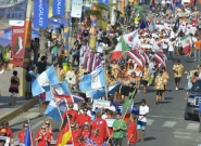 Parade Of the Nations. Credit: ISA/Michael Tweddle Parade Of the Nations. Credit: ISA/Michael Tweddle