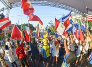 Parade Of the Nations. Credit: ISA/Michael Tweddle Parade Of the Nations. Credit: ISA/Michael Tweddle