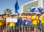 Team Australia. Credit: ISA/Rommel Gonzales Team Australia. Credit: ISA/Rommel Gonzales