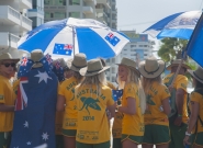 Team Australia. Credit: ISA/Rommel Gonzales Team Australia. Credit: ISA/Rommel Gonzales