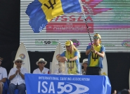 Sands of The World Team Barbados. Credit: ISA/Michael Tweddle Sands of The World Team Barbados. Credit: ISA/Michael Tweddle