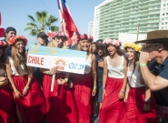 Team Chile. Credit: ISA/Rommel Gonzales Team Chile. Credit: ISA/Rommel Gonzales