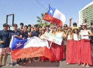 Team Chile. Credit: ISA/Michael Tweddle Team Chile. Credit: ISA/Michael Tweddle