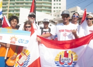 Team Tahiti. Credit: ISA/Rommel Gonzales Team Tahiti. Credit: ISA/Rommel Gonzales