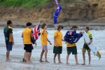 Team  Australia. Credit: ISA/ Michael Tweddle
