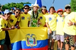 Team Ecuador. Credit: Michael Tweddle