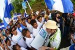 Team Nicaragua and ISA President Fernando Aguerre. Credit: Michael Tweddle