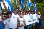 Team Nicaragua. Credit: ISA/ Rommel Gonzales